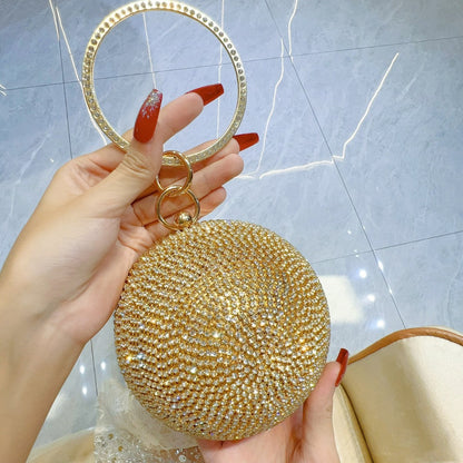 Women's Banquet Pearl Pouch Diamonds Little Fairy Handbags
