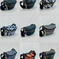 Women's Saddle Lightweight Nylon Oxford Cloth Semicircle Crossbody Bags