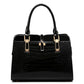 Women's Crocodile Pattern Mom Fashion Big Shoulder Bags