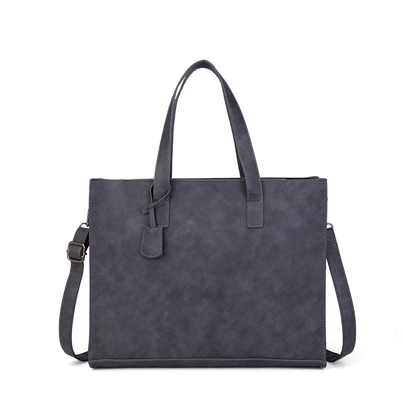 Men's Korean Style Horizontal Fashion Leather Men's Handbags