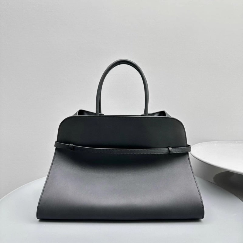 Large Capacity Commuter Cowhide High-grade French Handbags