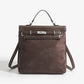 Women's Retro Large Capacity Kelly Trendy Fashion Backpacks