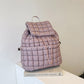 Women's Pleated Cloud Korean Niche Bubble Large Backpacks