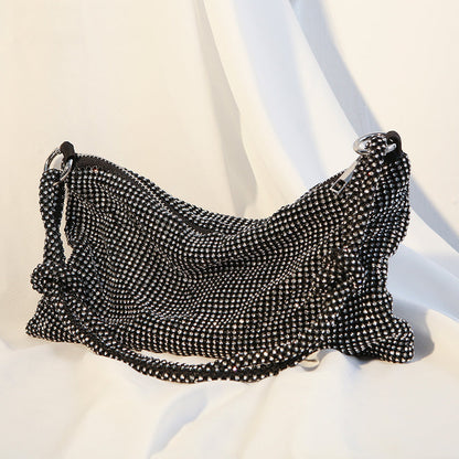 Women's Full Diamond Dinner Studded Hand Underarm Evening Bags