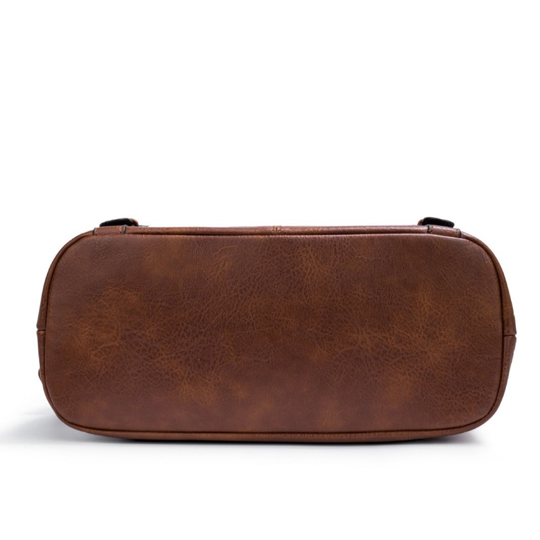 Women's Large Portable Soft Leather Capacity Handbags