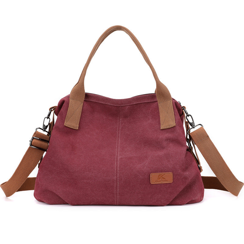 Women's Fashionable Simple Korean Style Large Capacity Shoulder Bags