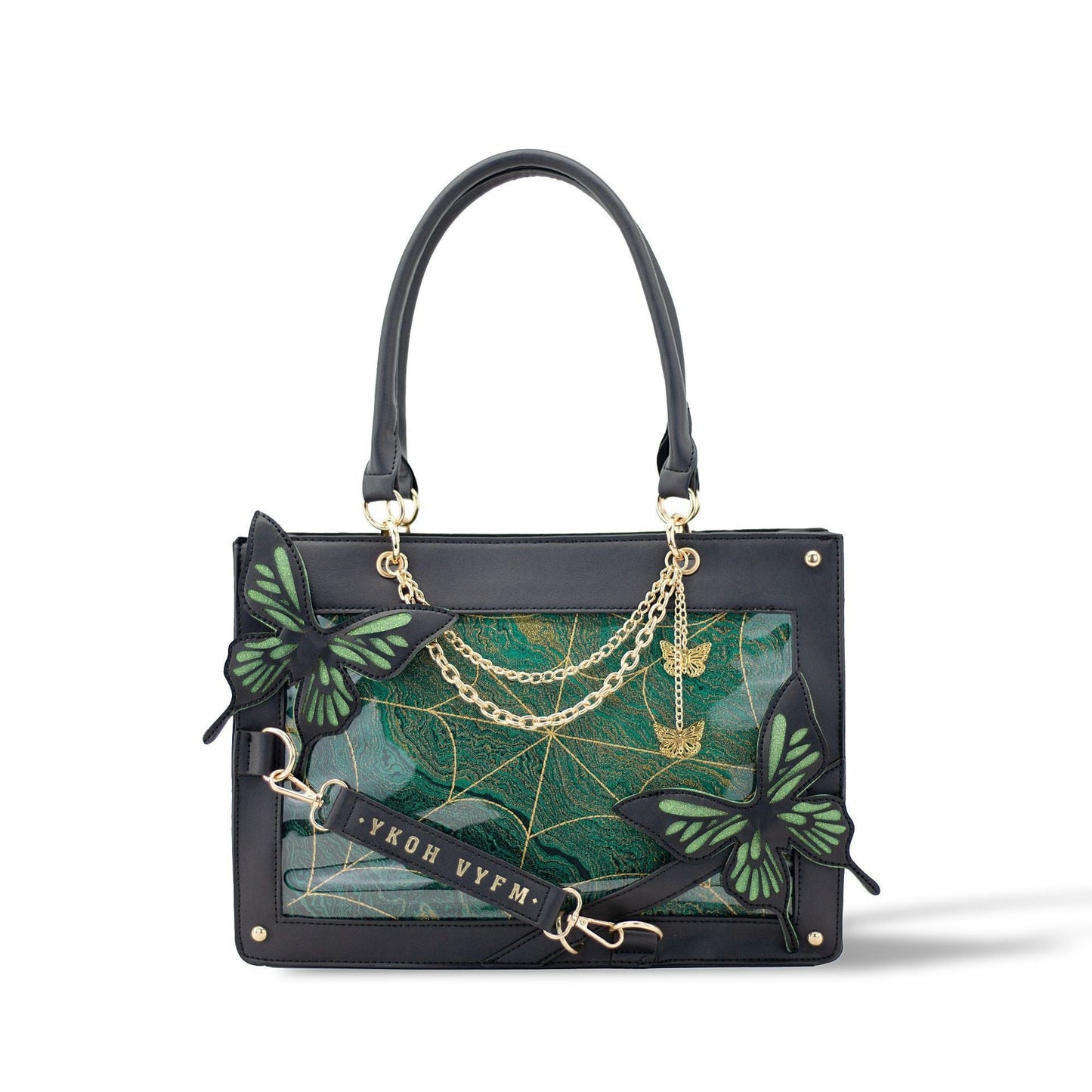 Dark Style Labyrinth Butterfly Cartoon Hand-held Shoulder Bags
