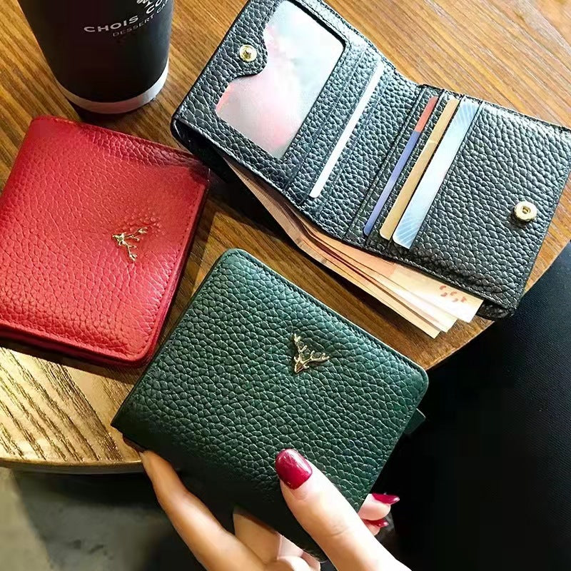 Women's Cowhide Mini Short Simple Fashion Trendy Handbags