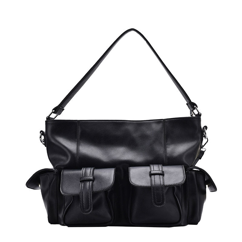 Women's Big Trendy Korean Work Clothes Large Shoulder Bags