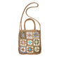 Women's Straw Flower Beach Ethnic Style Hand Shoulder Bags