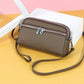Cowhide Large Capacity Wrist Strap High Crossbody Bags