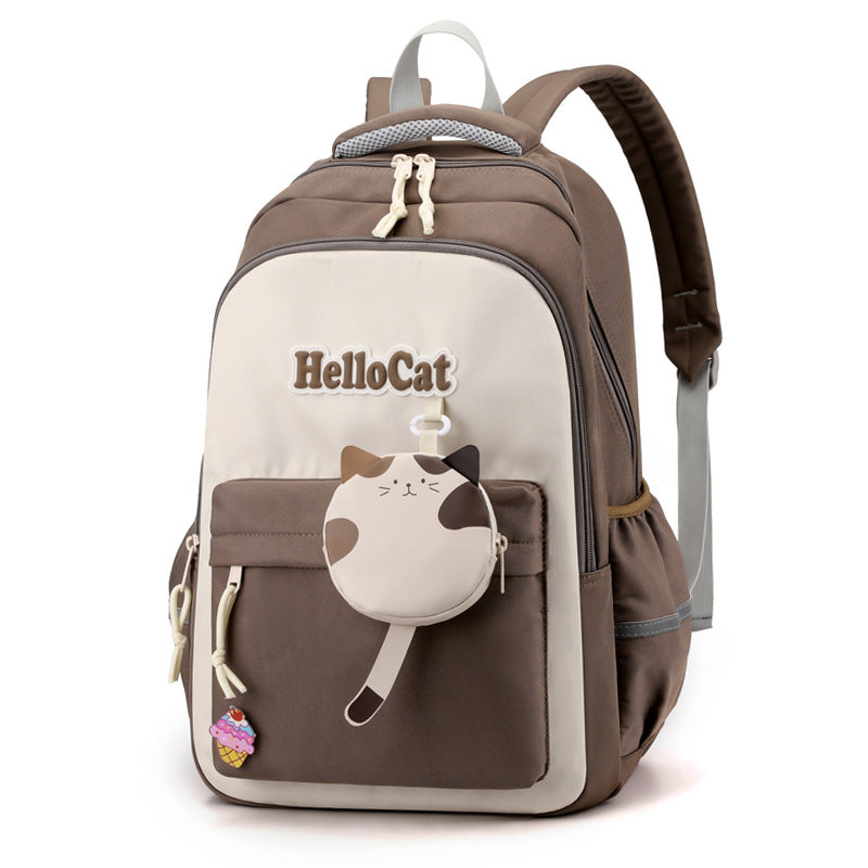 Primary Spine Protection Female Versatile Good-looking Backpacks