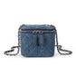 Women's Embroidery Thread Denim Chain Simple Crossbody Bags