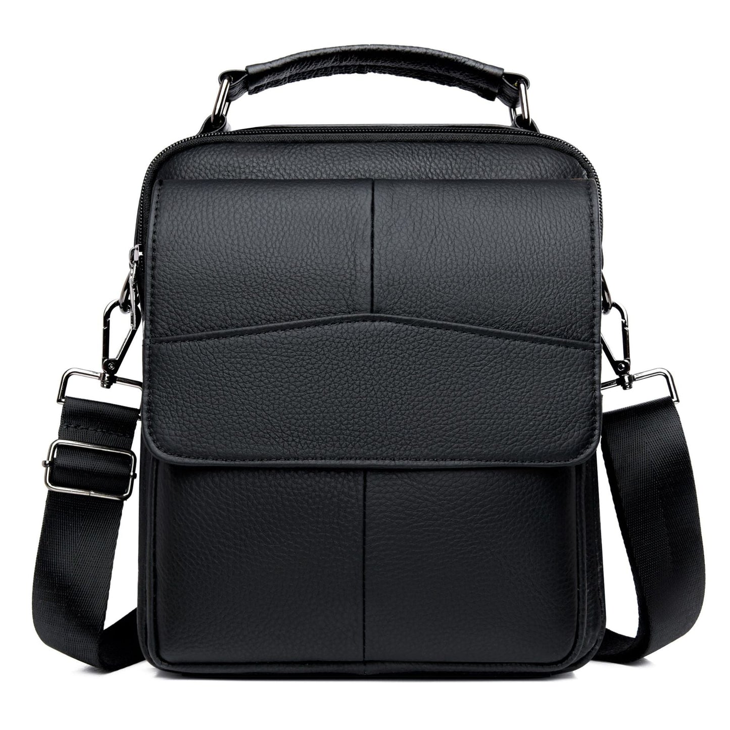 Men's First Layer Cowhide High Quality Business Men's Shoulder Bags