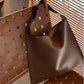 Women's Genuine Leather Korean Style Simple Fashion Shoulder Bags