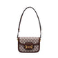 Women's High-grade Fashion Retro Printed Saddle Crossbody Bags