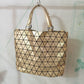 Women's Clearance Geometric Diamond Pattern Fashion Portable Special Bucket Bags