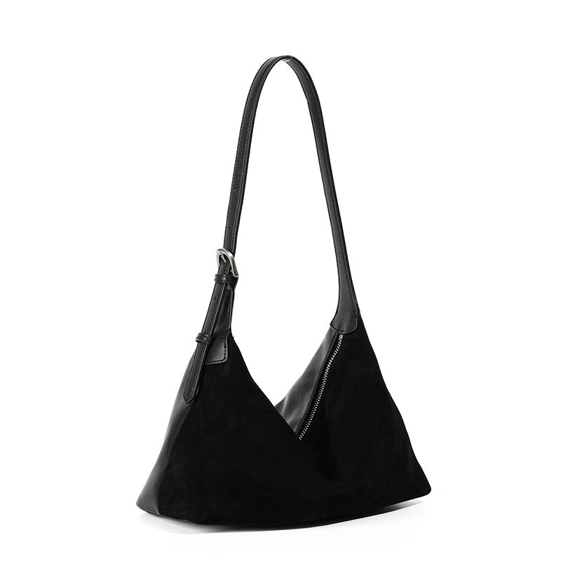 Women's First Layer Vegetable Tanning Leather Underarm Armpit Bags