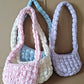 Women's Pleated Cloud Niche Plaid Bubble Down Shoulder Bags
