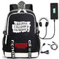 American Tv Stranger Things Charging Luminous Backpacks