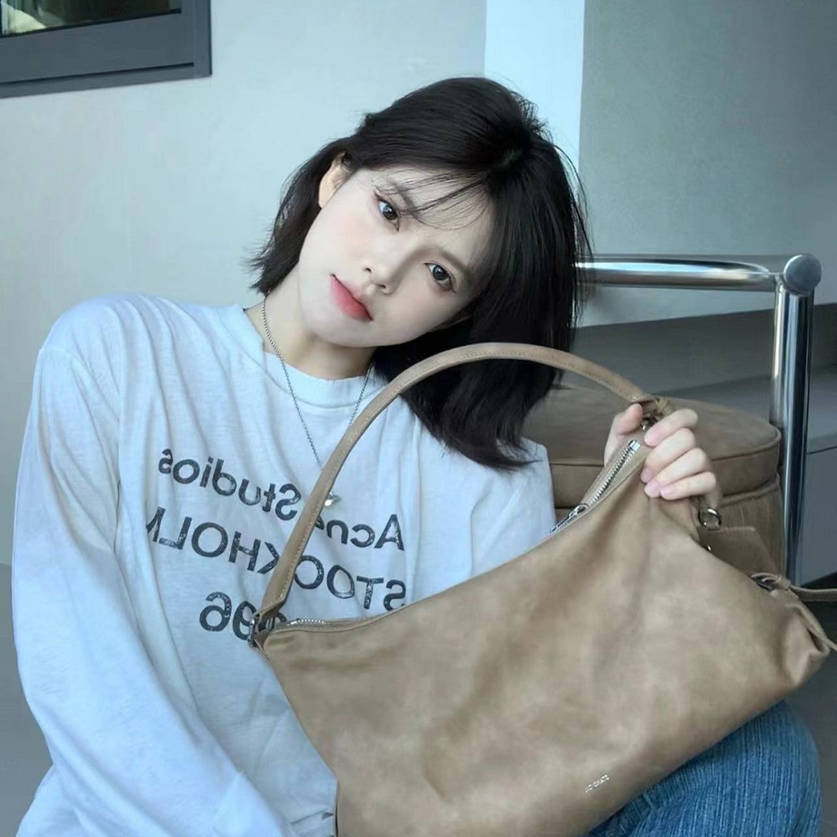 Stylish Trendy Stray Xu Ya Jin Armpit Bags