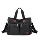 Men's Leisure Commute Large Capacity Portable Solid Men's Shoulder Bags