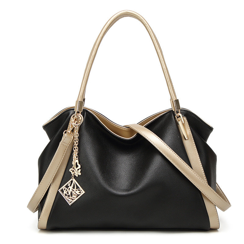 Women's Big Portable Large Capacity Soft Leather Shoulder Bags
