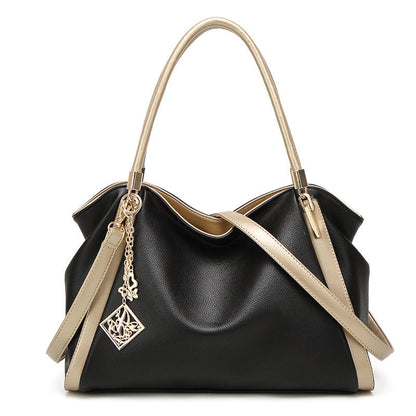 Women's Big Portable Large Capacity Soft Leather Shoulder Bags