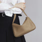 Women's Layer Cowhide French Underarm Portable Shoulder Bags