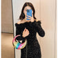 Women's Acrylic Moon Niche Creative Shape Handbags