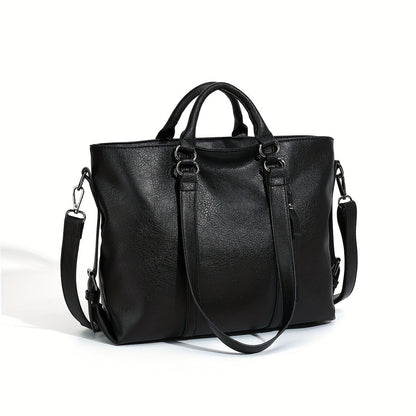 Women's Fashionable Retro Commuter High-grade Western Style Tote Bags