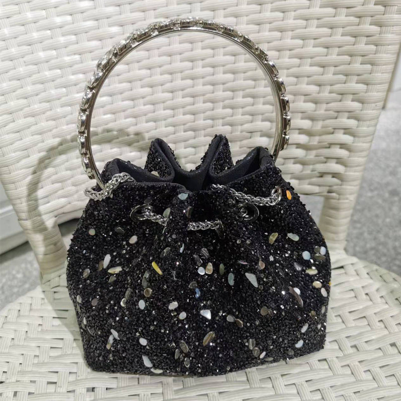 Women's Heron Live Streaming On Tassel Rhinestone Shoulder Bags
