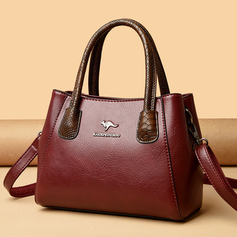 Women's Fashion Female Elegant Hand Holding Big Handbags