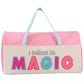 Capacity Leather Good-looking Embroidery Lightweight Storage Travel Bags