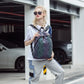 Women's & Men's & Geometric Fashionable Colorful Rhombus Luminous Backpacks