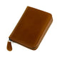 Swiping Organ Vintage Style Genuine Leather Passport Card Holder
