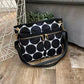 Women's High Texture Waterproof Nylon Cloth Punching Crossbody Bags
