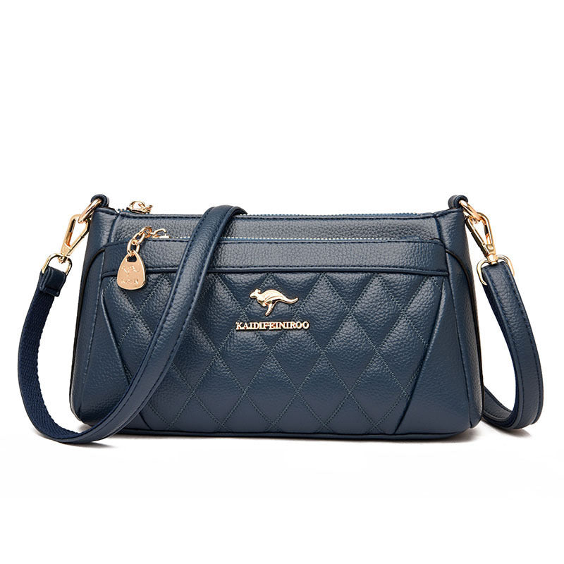 Women's Glamorous Genuine Leather Fashionable Soft Shoulder Bags