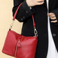 Women's Leather Large Capacity First Layer Cowhide Crossbody Bags