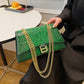 Women's Chain Retro Crocodile Pattern Trendy Bags