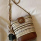 Women's South Style Rainbow Bridge Summer Woven Crossbody Bags