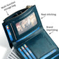 Women's Short Pocket Zipper Double Banknote Position Ladies Wallets