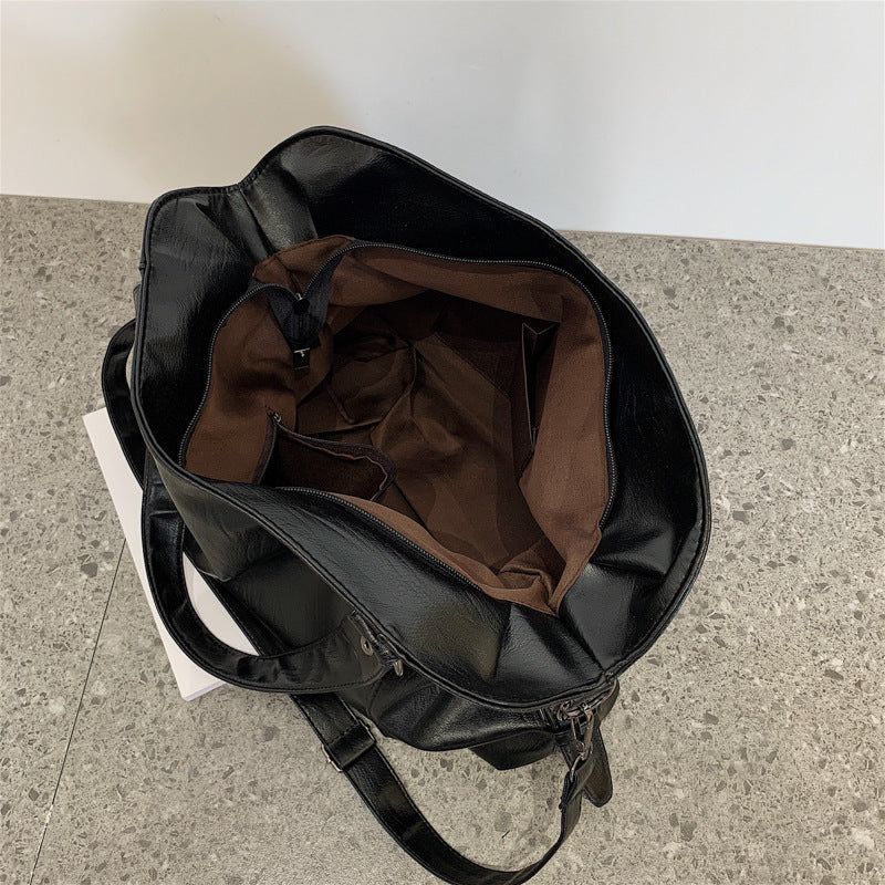 Surface Versatile Large Capacity Retro Elegant Shoulder Bags