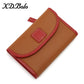 Women's Fashion Short Zipper Soft Cowhide Purses