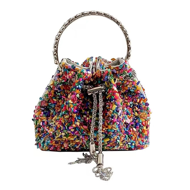 Women's Elegant Popular Shiny Diamond Rhinestone Full Shoulder Bags