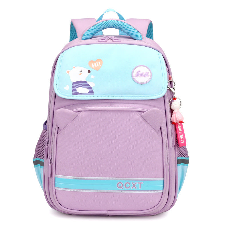 Children's Portable Burden Alleviation Cartoon Primary Printing Backpacks