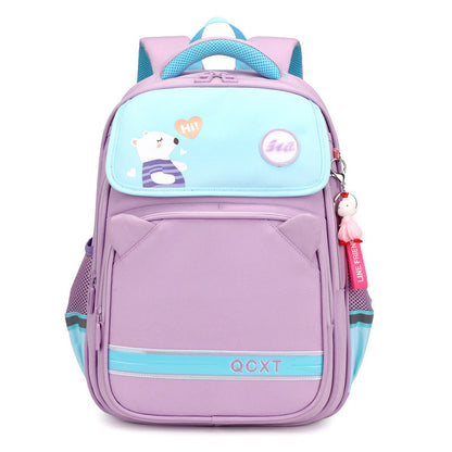 Children's Portable Burden Alleviation Cartoon Primary Printing Backpacks