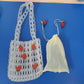 Acrylic Beaded Fruit Soda Orange Handmade Handbags