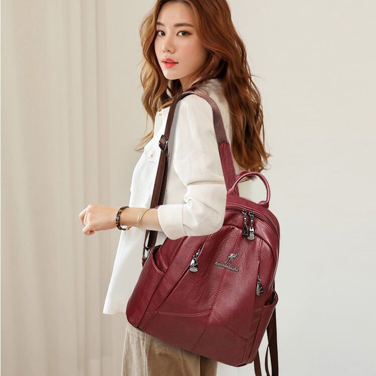Women's Charming Fashion Leather Trend Journey Bags