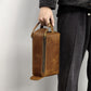 Men's Real Leather Toiletry Storage First Layer Cowhide Clutch Men's Handbags